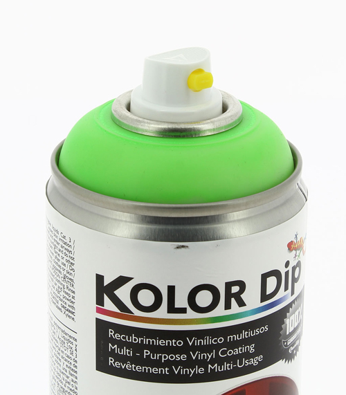 Vopsea spray cauciucata Kolor Dip 400ml - Fluor green [2]