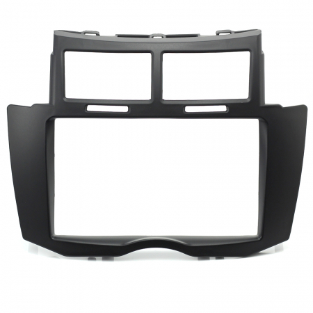Tuning auto audio - Adaptor 2 DIN TOYOTA Yaris (Black)	2005-2010 /Vitz, Platz 2005-2010