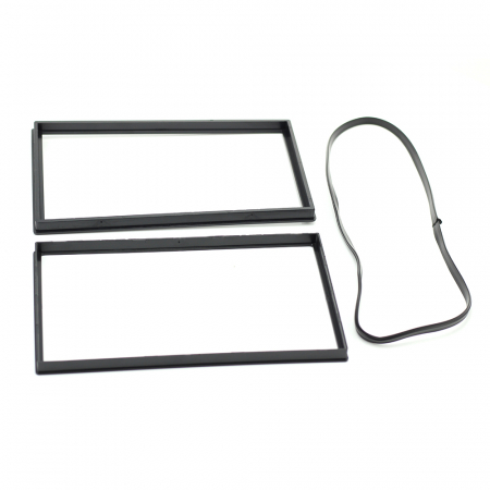 Adaptor 2 DIN VW TOURAN  2. GENERATION  (glossy black)	2015- [5]