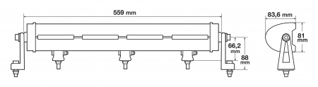 Bara 72LED Pluton New Horizons 10-30V 120W 10800lm-56cm [11]