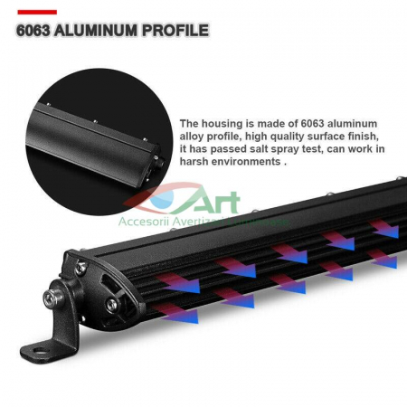 Bara LED Auto Offroad 108W 12V-24V, 9180 Lumeni, 97 cm [2]