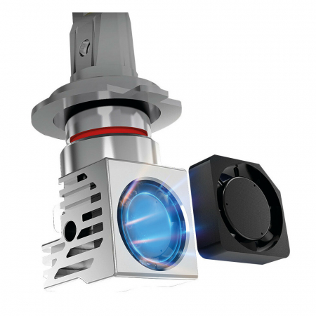 Bec Halo Led Serie 8 Halo Killer H4 25W P43t 9/32v 2buc [1]