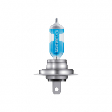 Becuri Auto - Bec halogen 12V - H7 - 55W Night Breaker Laser +150% PX26d 2buc Osram