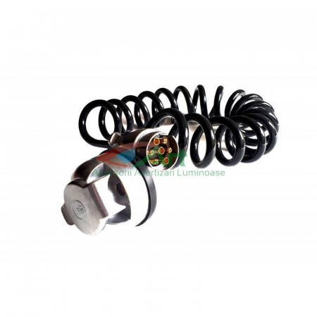Diverse - Cablu electric prelungitor 7 pini mama-tata 2.3m METAL