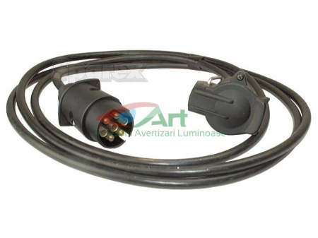 Electrice Auto - Cablu prelungitor 3m mufa 7 pini mama-tata
