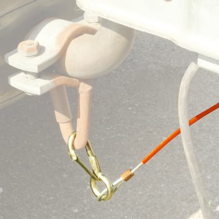 Cablu siguranta remorca auto 110cm 1000N/98kg Carpoint [4]