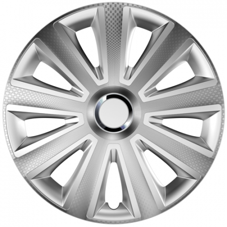 Capace Roti - Capace roti auto Aviator Carbon RC 4buc - Argintiu - 14''