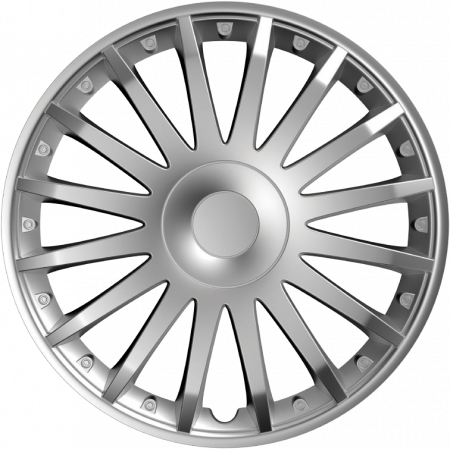 Capace Roti - Capace roti auto Crystal 4buc - Argintiu - 16''