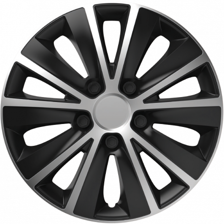 Capace Roti - Capace roti auto Rapide SB 4buc - Argintiu/Negru - 15''