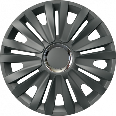 Decoratiuni Auto - Capace roti auto Royal RC GR 4buc - Grafit - 14''