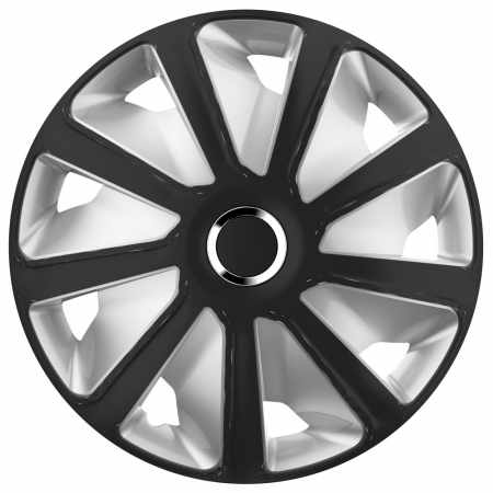 Accesorii furgoneta VAN - Capace roti furgoneta VAN Craft RC 4buc - Negru/Argintiu - 16''