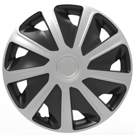Capace roti furgoneta VAN Craft SB 4buc - Argintiu/Negru - 16'' [1]