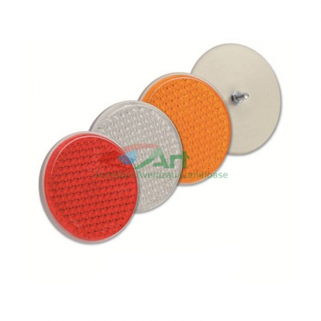 Electrice Auto - Catadioptru cu surub alb fi81