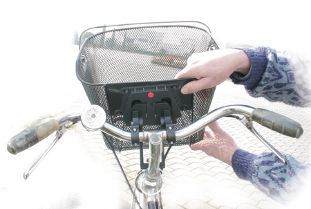 Cos cumparaturi cu fixare rapida pe ghidon bicicleta [3]