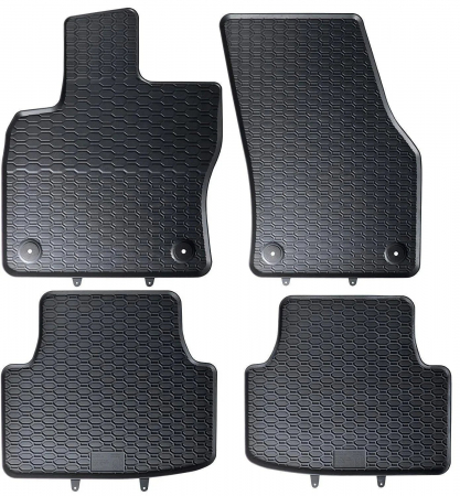 Covorase Auto Cauciuc - Covorase auto Audi Q3 II fabricatie 08.2018 - prezent, caroserie suv #2