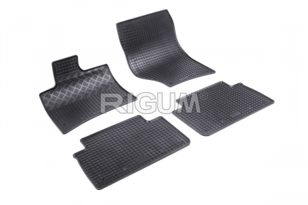 Covorase Auto Cauciuc - Covorase auto Audi Q7 4L, caroserie SUV, fabricatie 03.2006 - 05.2015 #1