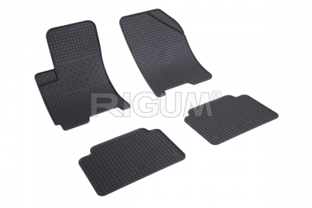 Covorase Auto Cauciuc - Covorase auto Chevrolet Nubira II, caroserie Hatchback, fabricatie 2004 - 2011 #1