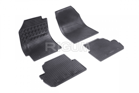 Covorase Auto Cauciuc - Covorase auto Chevrolet Spark M300, caroserie Hatchback, fabricatie 02.2010 - prezent #1