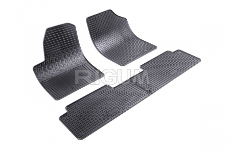 Covorase Auto Cauciuc - Covorase auto Citroen Berlingo I, caroserie Van, fabricatie 1996 - 2008, 5 locuri #1