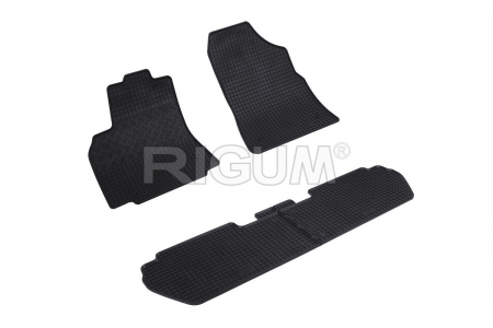 Covorase Auto Cauciuc - Covorase auto Citroen Berlingo II, caroserie Van, fabricatie 2008 - 08.2018, 5 locuri #3