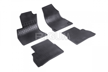 Covorase Auto Cauciuc - Covorase auto Fiat Doblo II, caroserie Van, fabricatie 2010 - prezent, 5 locuri #1