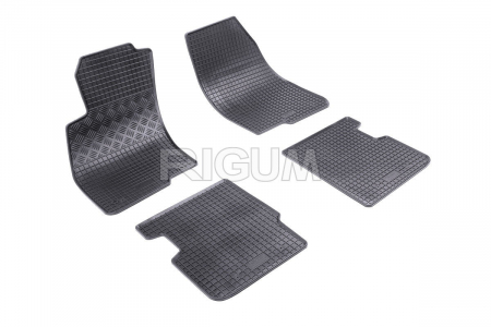 Covorase Auto Cauciuc - Covorase auto Fiat Punto Evo, caroserie Hatchback, fabricatie 2009 - 2012 #1
