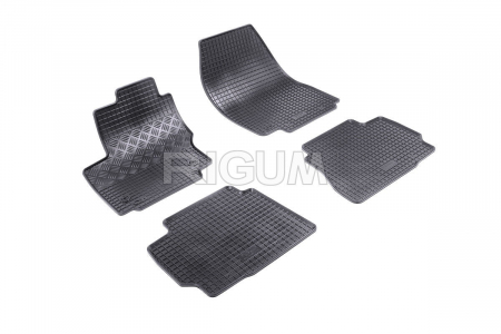 Covorase Auto Cauciuc - Covorase auto Ford Mondeo IV, caroserie Hatchback, fabricatie 09.2007 - 12.2014 #2