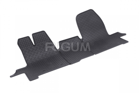 Covorase Auto Cauciuc - Covorase auto Ford Transit, caroserie Van, fabricatie 2020 - prezent, 3 locuri #1