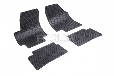 Covorase Auto Cauciuc - Covorase auto Hyundai Accent, caroserie Hatchback, fabricatie 2006 - 2010 #1