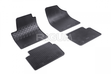 Covorase Auto Cauciuc - Covorase auto Hyundai i10 I, caroserie Hatchback, fabricatie 2008 - 2013 #1
