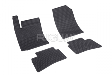 Covorase Auto Cauciuc - Covorase auto Kia Rio IV, caroserie Hatchback, fabricatie 02.2017 - prezent #1