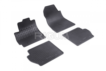 Covorase Auto Cauciuc - Covorase auto Mazda 2 II, caroserie Hatchback, fabricatie 09.2007 - 01.2015 #1