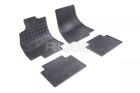 Covorase Auto Cauciuc - Covorase auto Mercedes Clasa A W169, caroserie Hatchback, fabricatie 09.2004 - 08.2012 #1