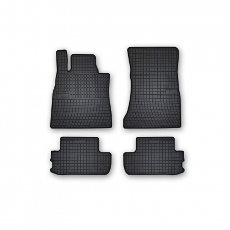 Covorase Auto Cauciuc - Covorase auto Mercedes Clasa S W222, caroserie coupe, fabricatie 07.2013 - 11.2020 #1