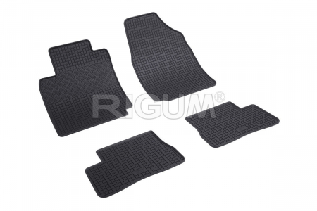Covorase Auto Cauciuc - Covorase auto Nissan Micra K12, caroserie Hatchback, fabricatie 2002 - 2010 #1