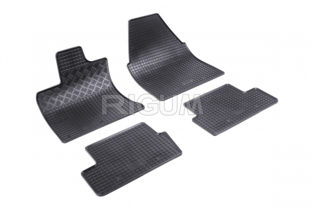 Covorase Auto Cauciuc - Covorase auto Nissan Qashqai I, caroserie SUV, fabricatie 02.2007 - 01.2014 #1