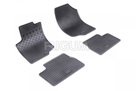 Covorase Auto Cauciuc - Covorase auto Peugeot 207, caroserie Hatchback, fabricatie 2006 - 2012 #1