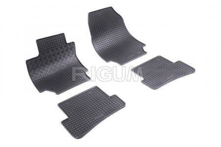 Covorase Auto Cauciuc - Covorase auto Renault Captur I, caroserie SUV, fabricatie 04.2013 - 12.2019 #1