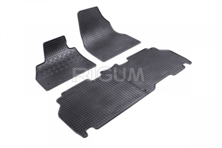 Covorase Auto Cauciuc - Covorase auto Renault Kangoo II, caroserie Van, fabricatie 2008 - prezent, 5 locuri #1