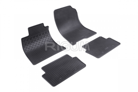 Covorase Auto Cauciuc - Covorase auto Renault Laguna III, caroserie Hatchback, fabricatie 07.2007 - 12.2015 #1