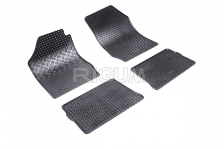 Covorase Auto Cauciuc - Covorase auto Renault Symbol I, caroserie Sedan, fabricatie 2001 - 2008 #1
