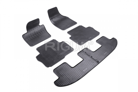 Covorase Auto Cauciuc - Covorase auto Seat Alhambra II, caroserie Van, fabricatie 09.2010 - prezent, 7 locuri #1
