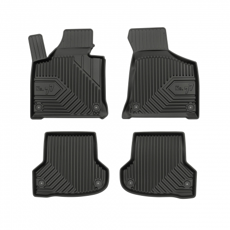 Covorase Auto Cauciuc - Covorase auto tip tavita Audi A3 8P fabricatie 05.2003 - 01.2013, caroserie hatchback #1