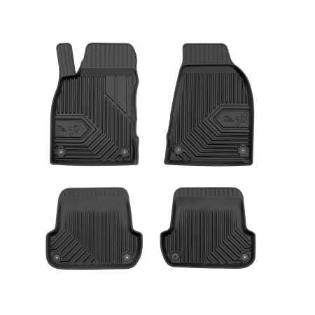 Covorase Auto Cauciuc - Covorase auto tip tavita Audi A4 B6 fabricatie 11.2001 - 10.2004, caroserie combi #1
