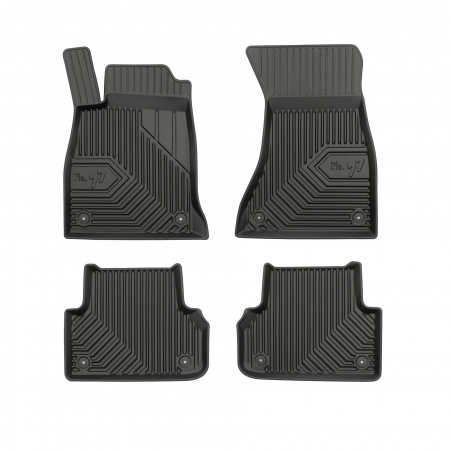 Covorase Auto Cauciuc - Covorase auto tip tavita Audi A4 B9 fabricatie 11.2015 - prezent, caroserie sedan #1