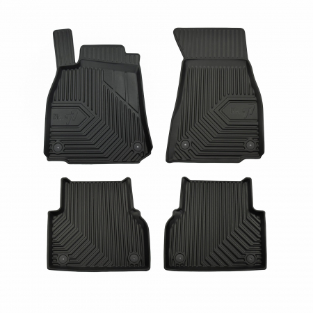 Covorase Auto Cauciuc - Covorase auto tip tavita Audi A6 C8 fabricatie 06.2018 - prezent, caroserie sedan #1