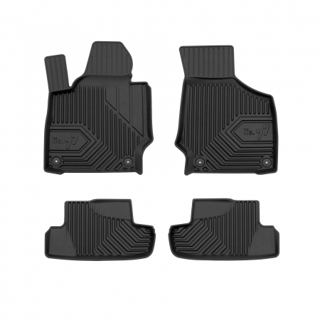 Covorase Auto Cauciuc - Covorase auto tip tavita Audi TT fabricatie 2006 - 2014, caroserie coupe #1