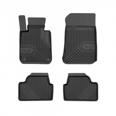 Covorase Auto Cauciuc - Covorase auto tip tavita BMW Seria 1 E87 fabricatie 09.2004 - 2013, caroserie hatchback #2
