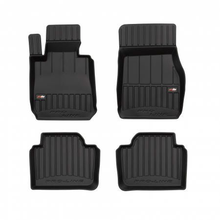 Covorase Auto De Lux - Covorase auto tip tavita BMW Seria 3 F30 fabricatie 01.2012 - 02.2019, caroserie sedan, fara X-Drive #1