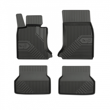 Covorase Auto Cauciuc - Covorase auto tip tavita BMW Seria 5 E60 fabricatie 07.2003 - 02.2010, caroserie sedan #1